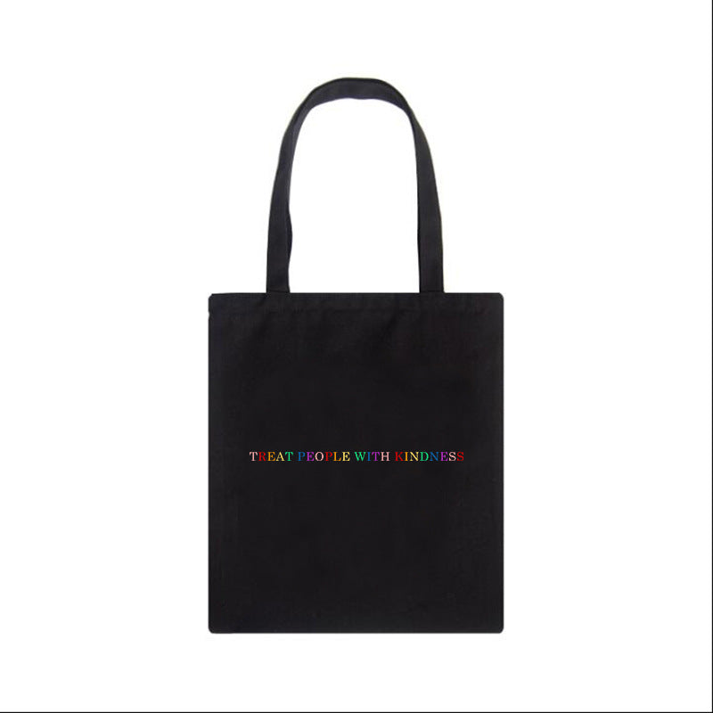 TREAT PEOPLE WITH KINDNESS tote
