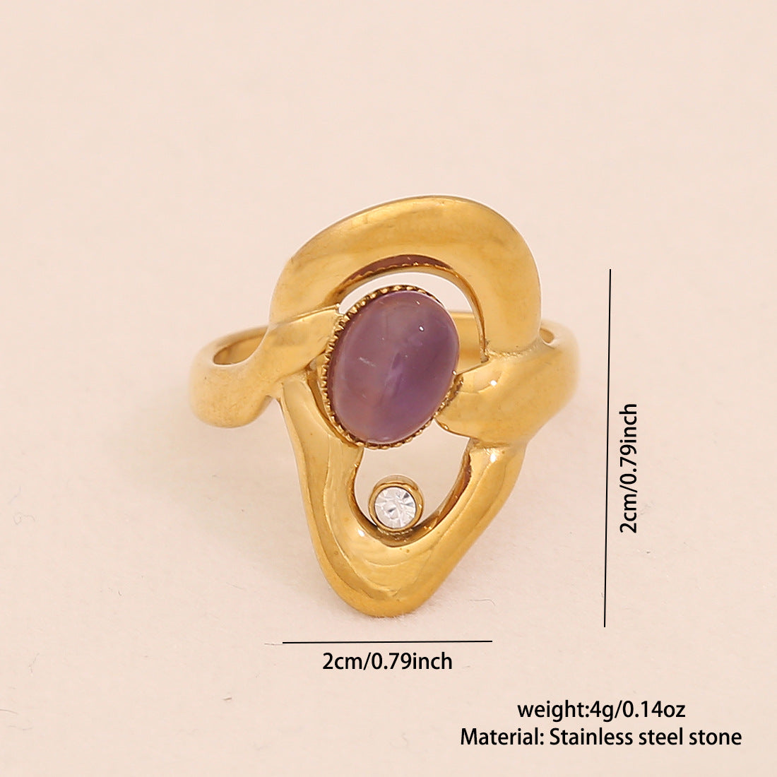 Adjustable Boho Grounding Ring