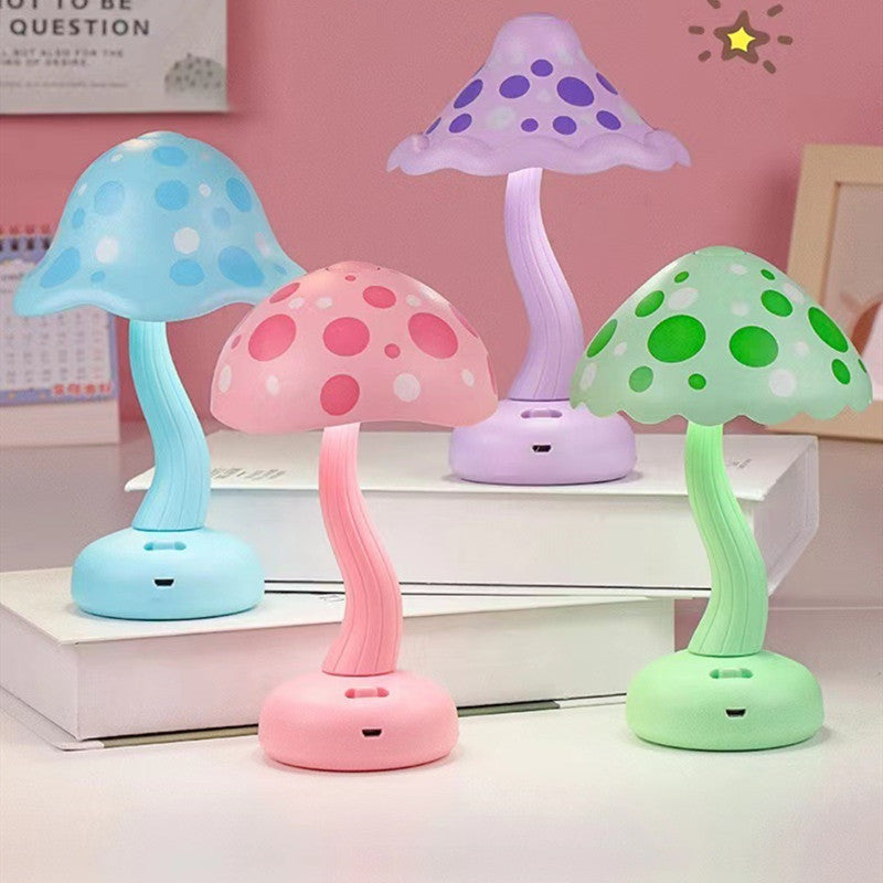 Soft Glow Mushroom Lamp